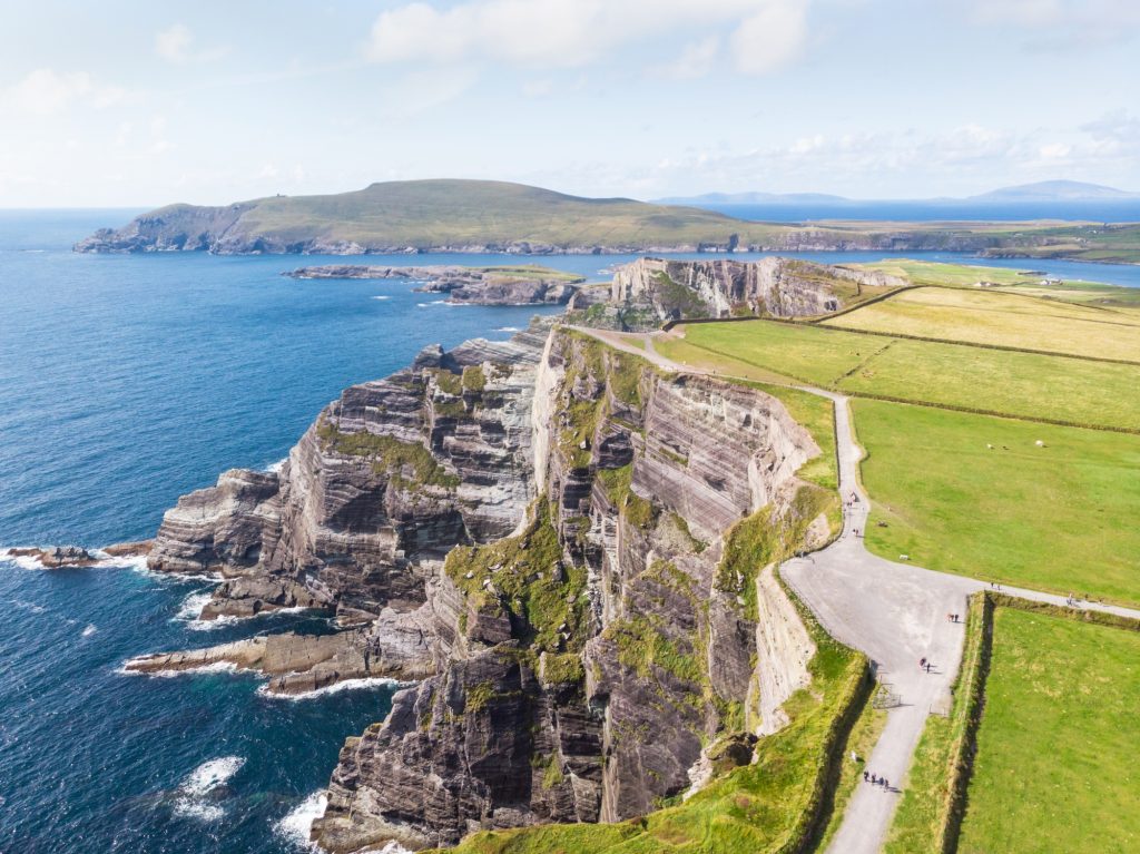 Kerry Cliffs in Ireland