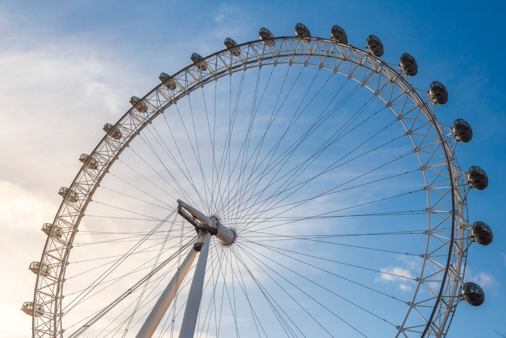 London Eye, London Borough of Lambeth, England, United Kingdom